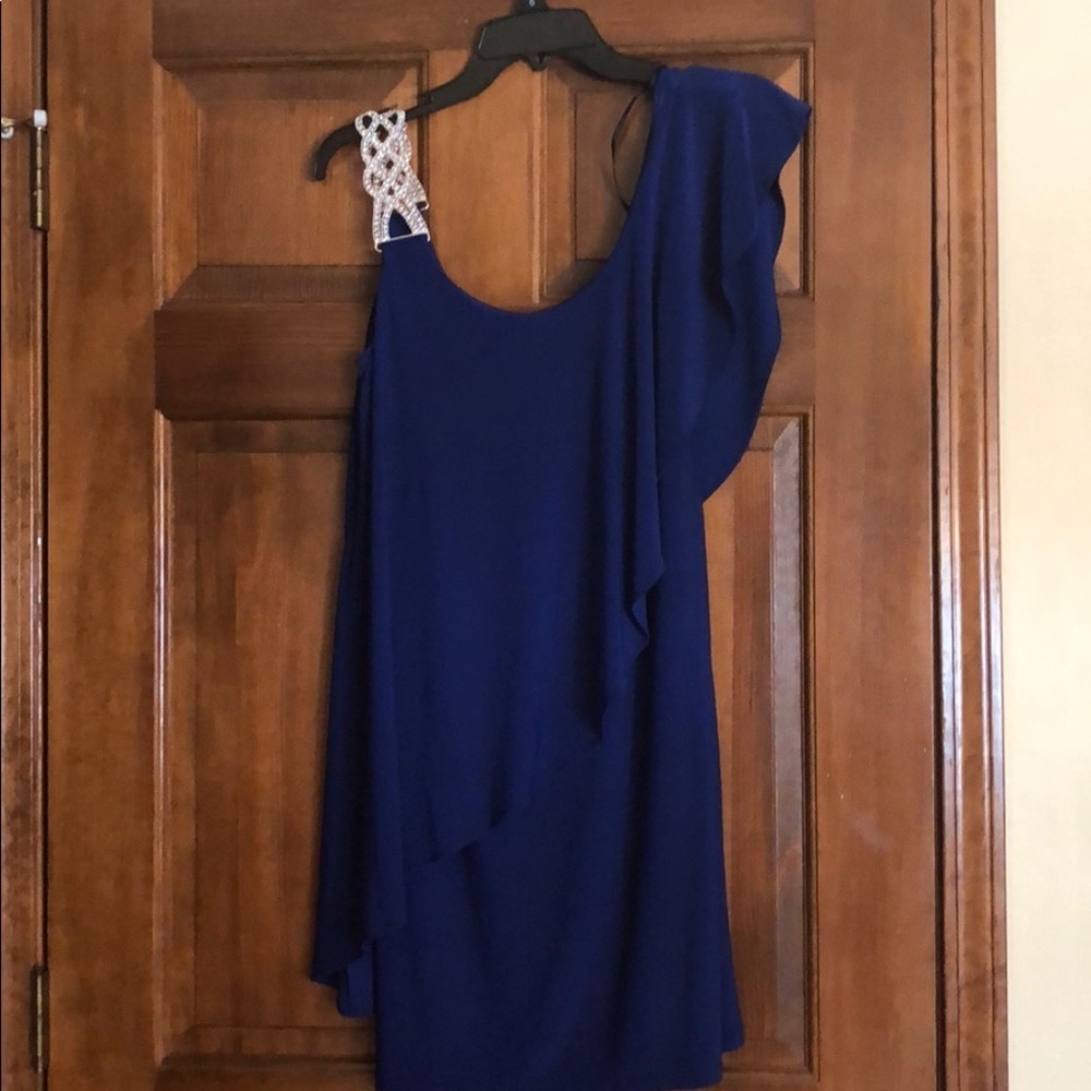 Blue dress!